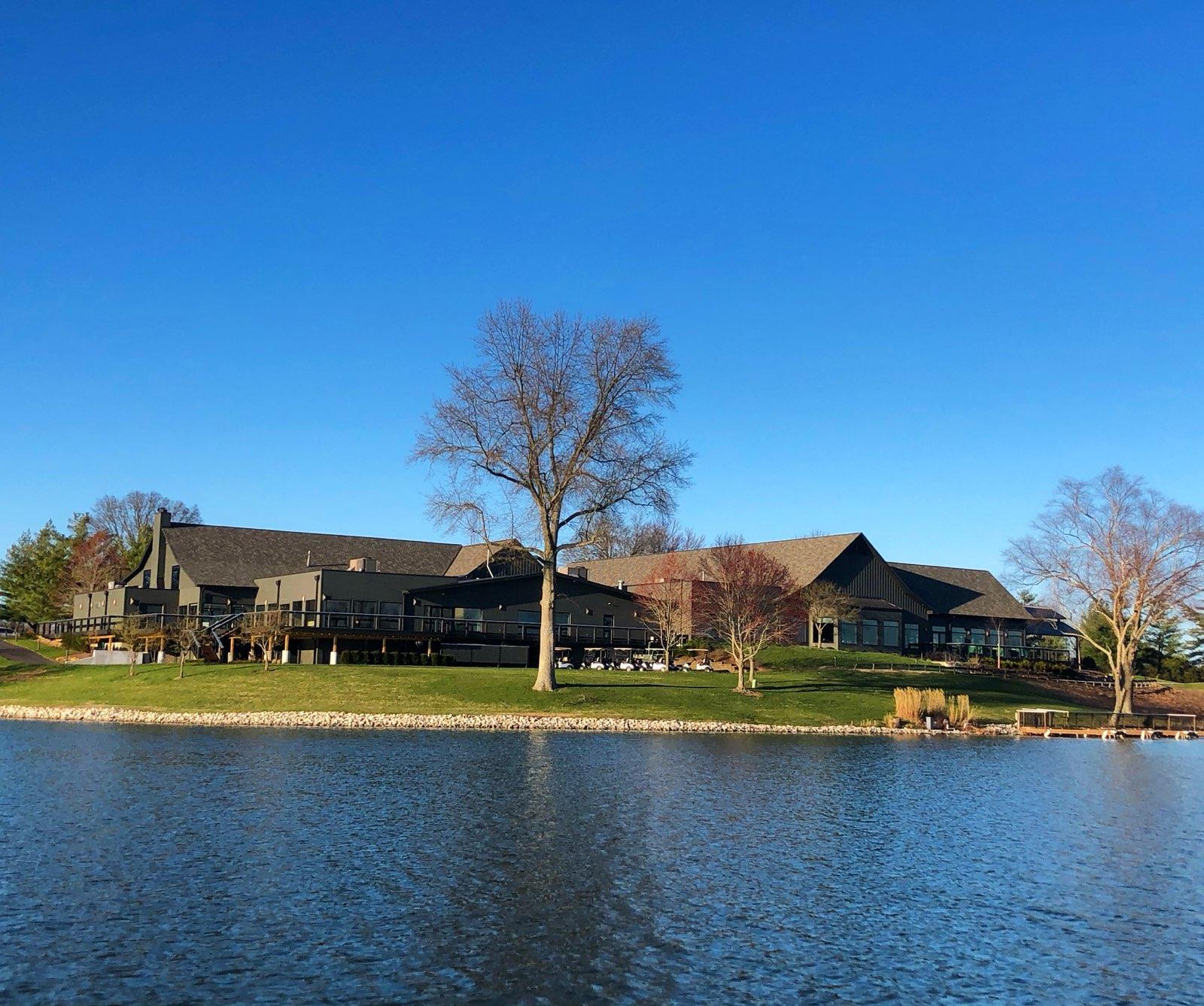 Clubhouse from lake